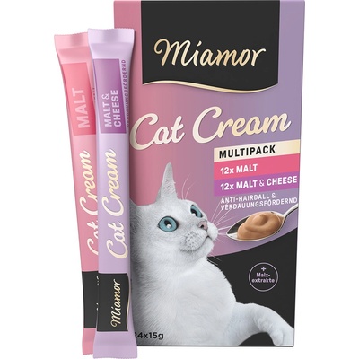 Miamor Cat Krém Malt Sýr 24 x 15 g