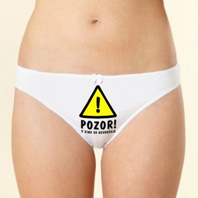 nohavičky Pozor V zime sa neudržuje