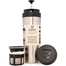 Espro Travel Press 350 ml nerez