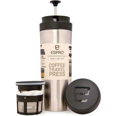 Espro Travel Press 350 ml nerez