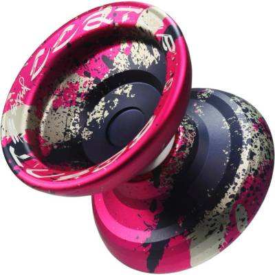 c3yoyodesign Scintillator Simpson Wong signature yo-yo Růžová + tmavě modrá + stříbrná
