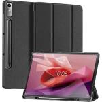 Dux Ducis Lenovo Tab P12 DUX DUCIS DOMO калъф за поставяне, кожен ефект, активен FLIP, моливник, ЧЕРЕН GP-149358 (GP-149358)
