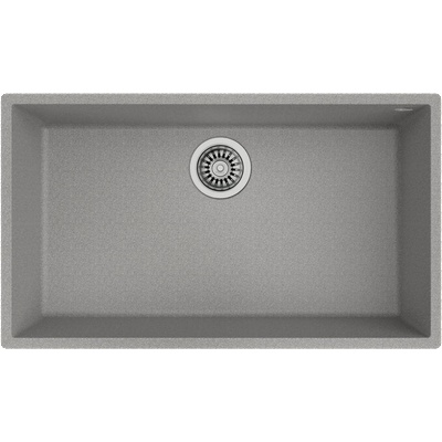 Teka Square 72.40 TG Подплотова гранитна мивка каменносива (М.1034. КС)