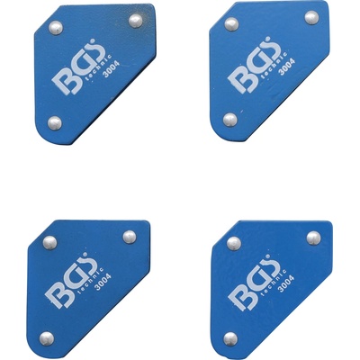 Pomocné uhlové magnety pre zváranie BGS103004 Sada 4 diely (BGS103004)