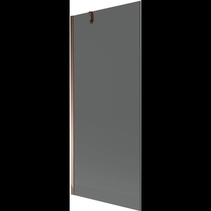 Mexen Next душ-екран 1 крило 80 x 150 см, графит, розово злато - 895-080-000-00-40-60 (895-080-000-00-40-60)