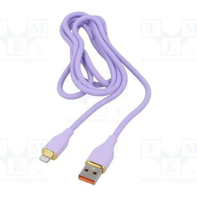 Gembird CC-USB2S-AM8PM-1.5M-P USB 2.0 1,5m fialový