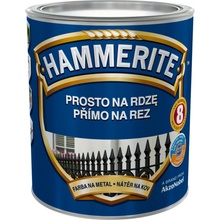 Akzo Nobel Hammerite přímo na rez antikorozní barva hladká bílá, 0,25L