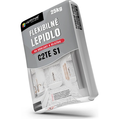 3m OPTIMAL Flexibilné lepidlo na obklady a dlažbu C2TE S1 25kg