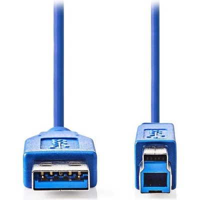Nedis CCGP61100BU30 USB 3.0, A Zástrčka - B Zástrčka, 3m, modrý