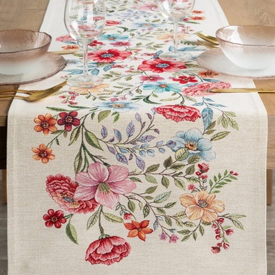 EUROFIRANY GOBELÍNOVÝ BEHÚŇ FLOS 45X140 CM