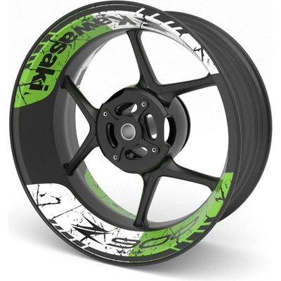 SEFIS dvojdielne polepy na kolesá KAWASAKI Z900
