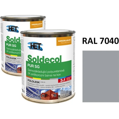 Soldecol PUR SG 0,75L RAL 7040