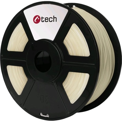C-TECH PLA, 1,75mm, 1kg, transparentní
