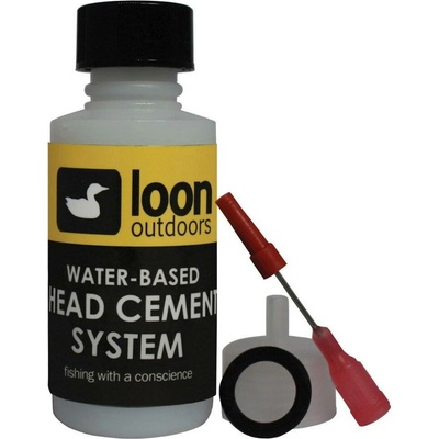 Loon Outdoors Hlavičkový lak s aplikátorem Water Based Head Cement System