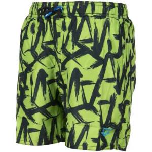 arena fundamentals allover boxer junior soft green/multi 28