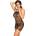 Cottelli Collection Мрежеста мини рокля с кристали Cottelli Fantasy
