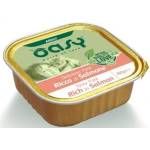 Oasy Adult Tasty Pate - пастет за пораснали котки, над 12 месеца, БЕЗ ЗЪРНО, със сьомга - 100 гр - Италия WON74860