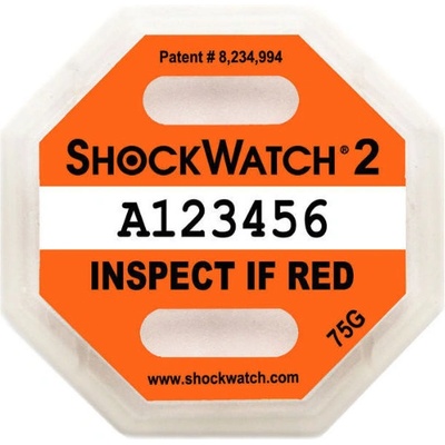 Indikátor nárazu Shockwatch2 - 75 g, oranžový