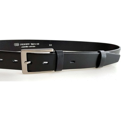 Penny Belts kožený opasek 35-100-4-60 černý