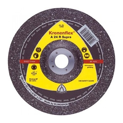 Klingspor Flex Brusný kotouč A 24 R Supra 180 x 8 x 22,23 mm13418