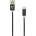 White Shark ADDER-2 USB-A - TYPE-C (M-M) кабел, 2 м, черен W029807 (W029807)