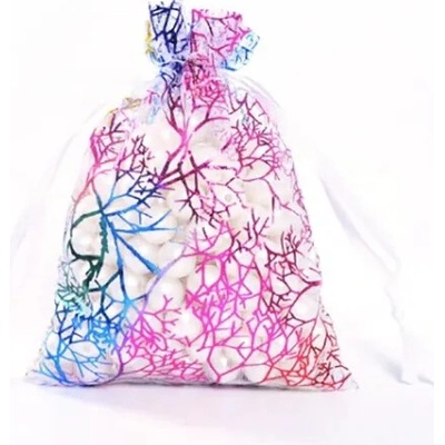 Unique Dárkový sáček organza barevný 7x9cm