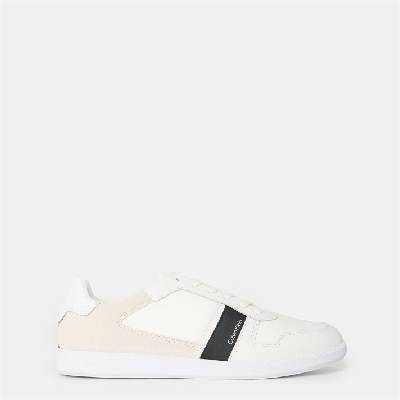 Маратонки CALVIN KLEIN Men's Cupsole Low-Top Trainers - Triple White