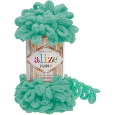 Alize Puffy 490 sytá mentolová