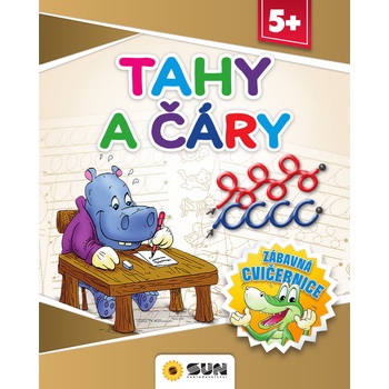 Tahy a čáry - Zábavná cvičebnice 5+