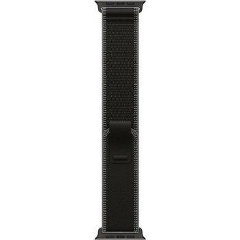 Apple Каишка Apple - Trail Loop Titanium Finish, Apple Watch, 49 mm, S/M, Black/Charcoal (mg9t4zm/a)