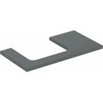 Geberit Плот за мивка Geberit One с ляв изрез, лаванова подложка 90 см (505.303.00.3)