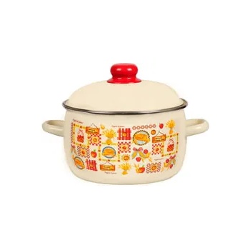 Сталь Эмаль Р-Тенджера 4lt декор "Садовая песня" (1RC201M) (0129104)