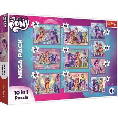 Trefl My Little Pony Zářiví poníci MEGA PACK 10v1