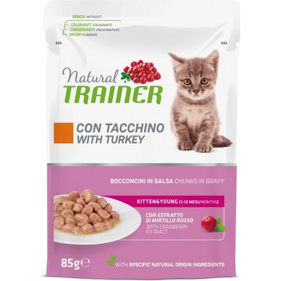 Trainer Natural Cat KITTEN&YOUNG krocan 85 g