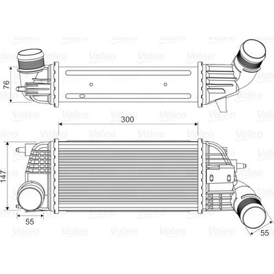 Chladič turba VALEO 818620