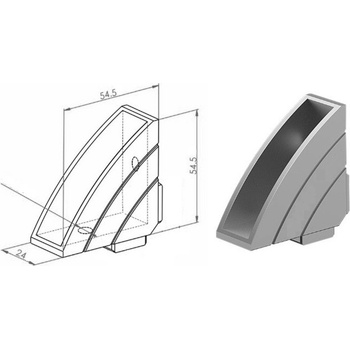 Image 1 of Exallto Ъглова връзка - exdk810