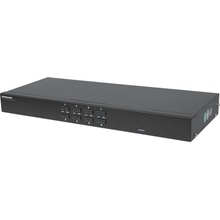 Intellinet 506441 8-Port Rackmount KVM Switch,Combo USB + PS/2, On-Screen Display, Cables included