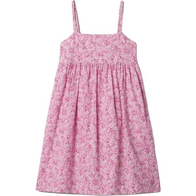 GAP Babydoll dievčenské šaty ružová