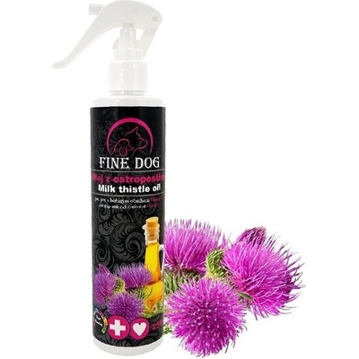 Fine Dog Olej z ostropestřce s rozprašovačem 250 ml