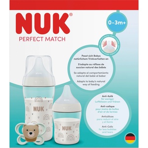 Nuk Perfect Match Подаръчен сет РР, 3 части, Дъга (10225353)