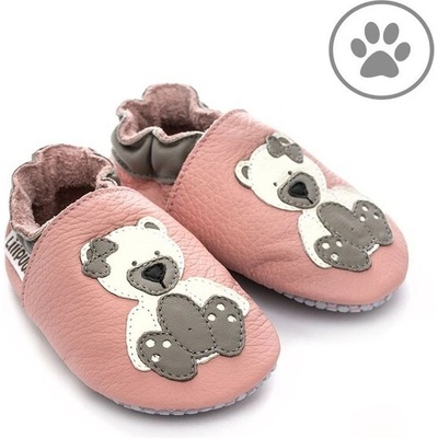 Liliputi Barefoot capačky Liliputi Polar Teddy Paws