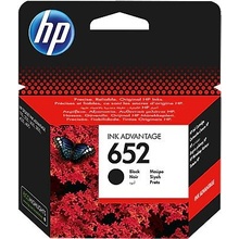 HP 652 originální inkoustová kazeta černá F6V25AE