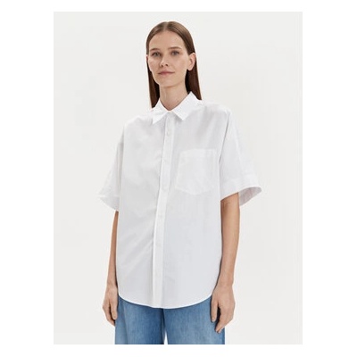 Calvin Klein Риза K20K206596 Бял Oversize (K20K206596)