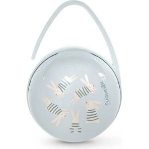 Suavinex Wonderland Duo Soother Case кутийка за биберон Blue Bunny