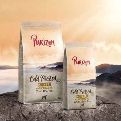 Purizon Coldpressed kuracie s repkovým olejom 12 kg