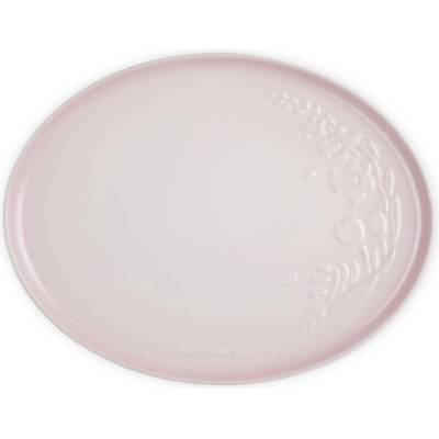 Le Creuset 80044367770003 Servírovací talíř Jardin 36 cm světle růžový