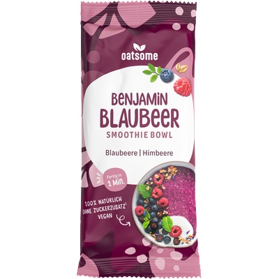 Oatsome Organic Smoothie Bowl - Benjamin Blueberry - 50 г