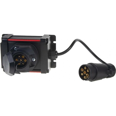Redukce zásuvky tažného zařízení 7/7PIN + měnič 24/12V