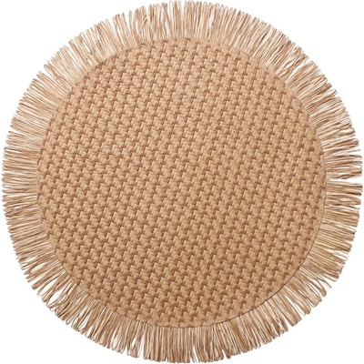 Mybesthome Prostírání kulaté PASO béžová Ø 38cm