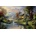 Norimpex - Puzzle Diamant painting: Mountain chalet by the lake 30x40 cm - 1 - 39 piese